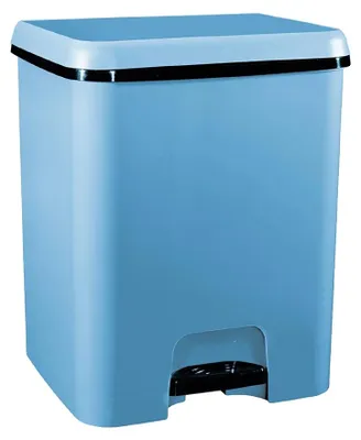Produktbild von Mülltonne, Pedalbetrieb, Einfache Wartung, 52 Liter Blau