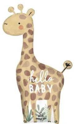 Obrázok produktu pre Fóliová héliová balónik Soft jungle Baby – Anagram