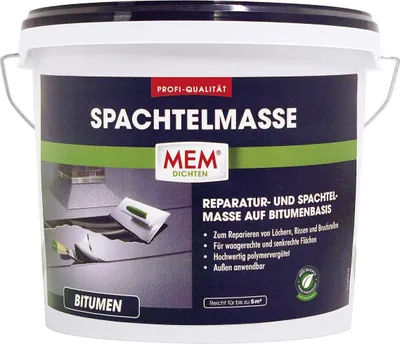 Produktbild von MEM Bitumen Spachtelmasse 7 kg