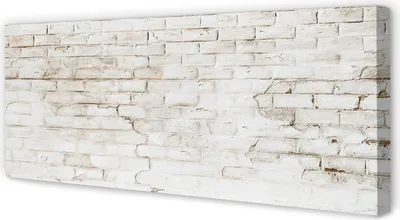 Produktbild von Leinwandbild 125x50 Wandkunst Backsteinmauer Wand