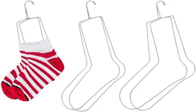 Imagen del producto de 6 bandas de goma de acero inoxidable para calcetines