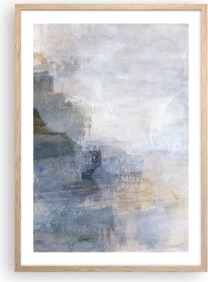 Produktbild von Gerahmtes Poster - Rahmen in heller Eiche - Leicht modern informell - 50x70 cm - Wand Bild - Wanddeko - Wandbilder - Kunstposter - Wandposter - Bilderrahmen - Bilder - Kunstdruck - P2NPA50x70-4904