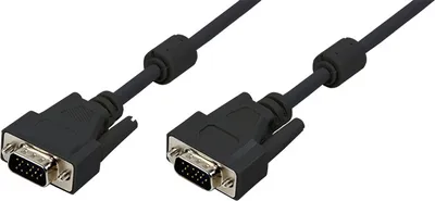 Immagine prodotto di Cavo VGA LogiLink 2 x spina in ferrite nero 1,8 m