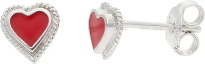 Produktbild von JuwelmaLux Kinder Ohrringe Herz Silber 925 JL10-06-3000