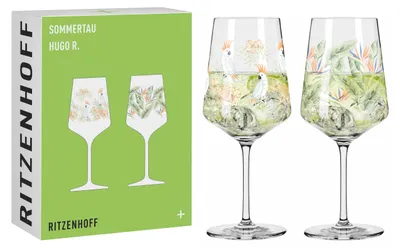 Aperitifglas Set 2er-Pack 500 ml Kristallglas bunt