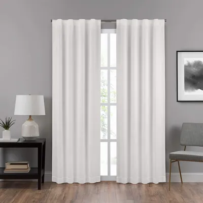Produktbild von Eclipse DraftStopper Raumverdunkelungsvorhänge für Schlafzimmer – Summit Solid 1