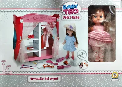 Obrázek produktu pro Panenka S Šatníkem A Příslušstvím