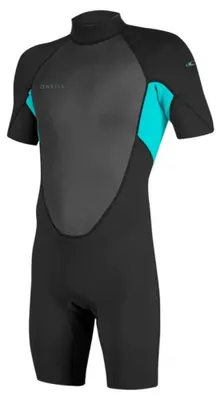 Produktbild von O´neill Wetsuits Reactor-2 2 Mm Spring Kurzarm-shorty Mit Rückenreißverschluss Schwarz 12 Years Kinder Schwarz 12 Years