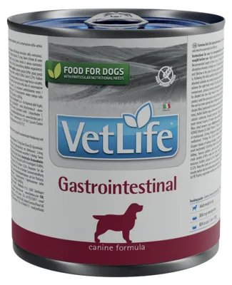 Obrázek produktu pro Farmina Pet Food Vet Life Gastrointestinal, Dospělý jedinec, Jakékoli plemeno, 300 g