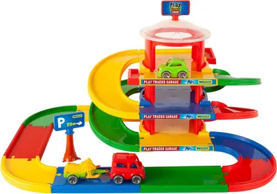 Produktbild von 3-stöckige Play Tracks Garage