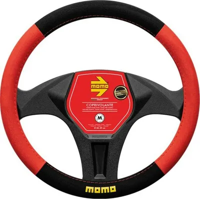 Zdjęcie produktu dla Pokrowiec na kierownicę MOMO MOMLSWC0EAMRB Ø 38-39 cm
