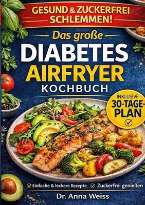 Produktbild von Das große Diabetes Airfryer Kochbuch
