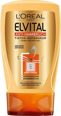 Produktbild von L'oreal Paris Elvital Anti-Haarbruch Tiefen-Aufbaukur (125ml Flasche)
