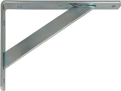 Produktbild von Wandhalterung AMIG 9-22589 Verzinkt Silberfarben Stahl (20 x 12,5 cm)