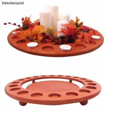 Produktbild von Dekoration Teelichthalter Außendurchmesser 45 cm, Höhe 6,5 cm. NEU