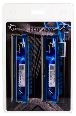 Produktbild von G.Skill RipjawsX 16GB (8GBx2) DDR3-2133 MHz, 16 GB, 2 x 8 GB, DDR3, 2133 MHz, 240-pin DIMM