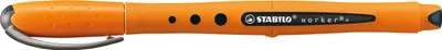 Produktbild von Tintenroller - STABILO worker+ - medium - Einzelstift - schwarz