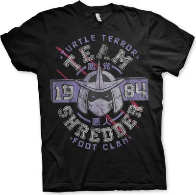 Produktbild von Team Shredder T-Shirt - X-Large - Black