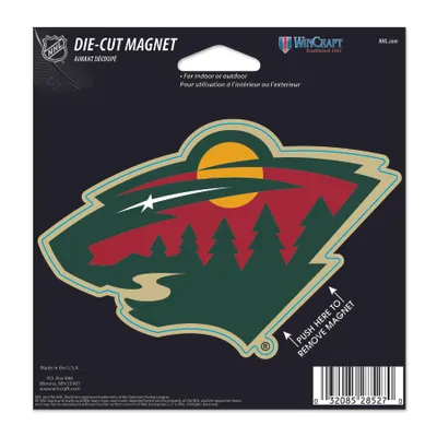 Produktbild von Magnet Minnesota Wild NHL Die Cut Magnet