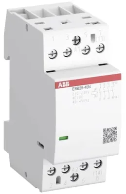 Obrázok produktu pre ABB ESB25-31N-06, Stýkač, Biela, IP20, AC/DC, 36 mm, 65 mm