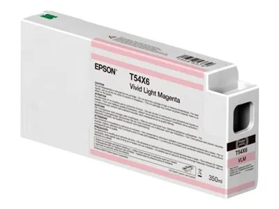 Obrázek produktu pro Epson Singlepack Vivid Light Magenta T54X600 UltraChrome HDX/HD 350ml, Světlá jasná magenta, 350 ml, 1 kusů, Balení po jednom