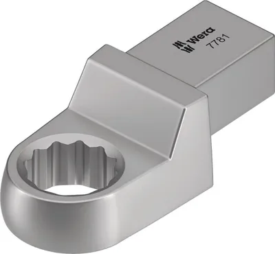 Produktbild von WERA Einsteck-Ringschlüssel 14 x 18 mm SW 17 Stahl x 14 mm