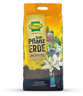 Produktbild von frux Grab-Pflanzerde 18l Graberde Friedhoferde