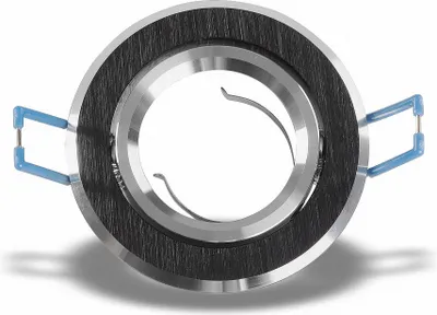 Produktbild von Deckeneinbaurahmen schwenkbar Schwarz 16302-9 Ø 68mm