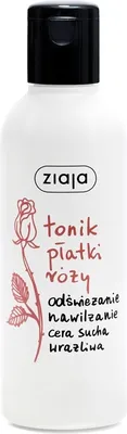 Image de Tonique visage Ziaja aux pétales de rose, 200 ml