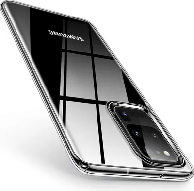 Zdjęcie produktu dla Pokrowiec na Samsung Galaxy S20 Ultra silikonowe etui ochronne etui na telefon komórkowy torba TPU przezroczysta Slim