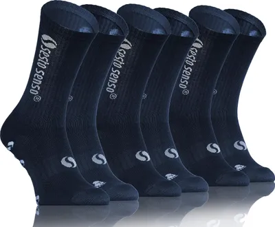 Produktbild von sesto senso Sportliche Kniestrümpfe Unisex für Läufer Dunkelblau 39-42