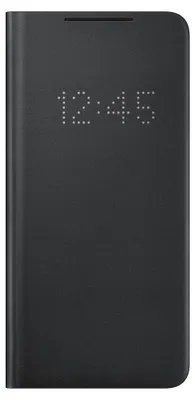 Immagine prodotto di SAMSUNG EF-NG996PBEGEW SAMSUNG LED View Cover Handy-Hülle für SAMSUNG Galaxy S21+ schwarz