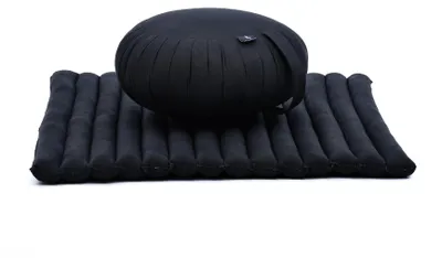 Produktbild von Leewadee Zafu & Zabuton Meditationsset 70 x 70 cm Kapok Meditationskissen