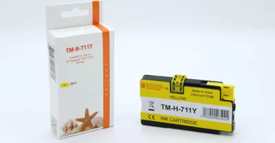 Produktbild von yellow Tinte/Tintenpatrone 4.1-CZ132A [ mit Chip ]  kompatibel mit HP CZ132A [ 711 ]