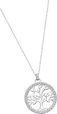 Produktbild von LOTUS Silver Zirkonia Halskette Silber LP1746-1/1 Lebensbaum Damen JLP1746-1-1