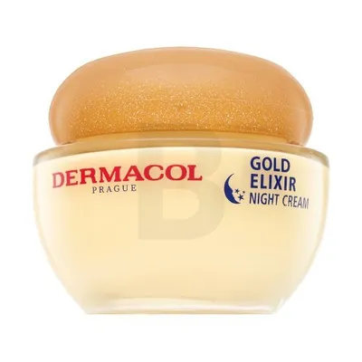 Produktbild von Dermacol Gold Elixir Rejuvenating Caviar Night Cream Nachtcreme gegen Falten 50 ml