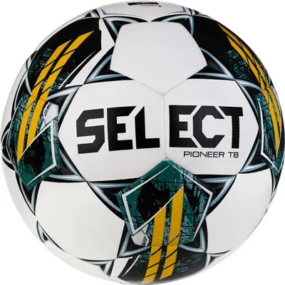 Image de Select Pioneer Tb V23 Ballon D'entraînement - Blanc / Vert / Jaune | Taille: 5