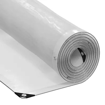 Produktbild von Transparente Plane, Schwerlast, Wasserdicht, Transparent