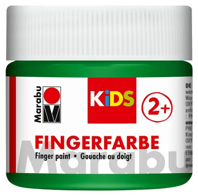 Produktbild von Marabu KiDS Fingerfarbe 100 ml grün 267