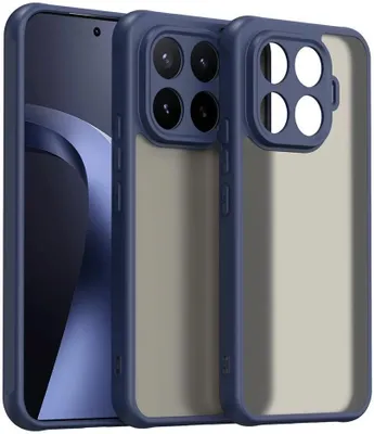 Produktbild von Hülle für Xiaomi 17T Pro - Phonesta AirFrost Semi-Transparent Back Cover - Matt Blau