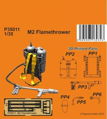 Produktbild von SpecialHobby 129-P35011 -1:35 M2 Flamethrower - Neu