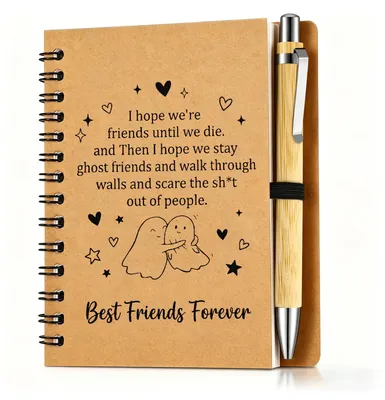 Imagen del producto de Cuaderno A6 con bolígrafo, práctico, 1 unidad, para mujeres
