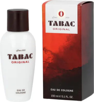 Obrázek produktu pro Tabac Original, Pánské, 150 ml, Nedoplnitelná lahvička, Bergamot, Černý pepř, Citrón, Neroli, Petitgrain, Neroli, Lemon, Black Pepper, Bergamot, Petit grain, Pelargónie, Levandule