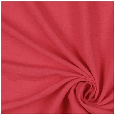 Papillion Stoff ab 1m x 150cm Meterware unifarben Polyesterstoff Sommerstoff rot