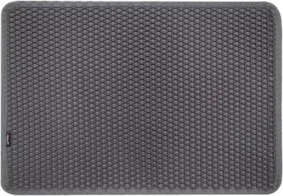 Productafbeelding van Famanu kattenmat met honingraatpatroon - 70 x 55 cm, waterdicht en gemakkelijk schoon te maken