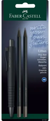 Produktbild von Faber Castell Kugelschreiber Poly Ball Urban BS all black