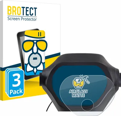 Produktbild von 3x BROTECT Entspiegelungs Schutzglas für Epowerfun ePF-2 Schutzfolie Panzer Folie Glas Display Schutz matt