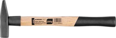 Produktbild von Hammer Strend Pro HM100 200 g, Schlosserhammer, Holzgriff, 275mm