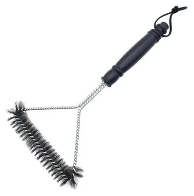 Obrázok produktu pre Čistiaca kefa na gril s nerezovými štetinami, 30 cm