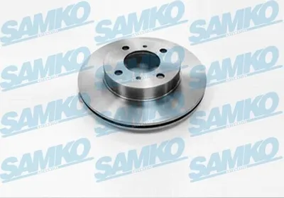 Image de 2x SAMKO D1321V disque de frein essieu avant